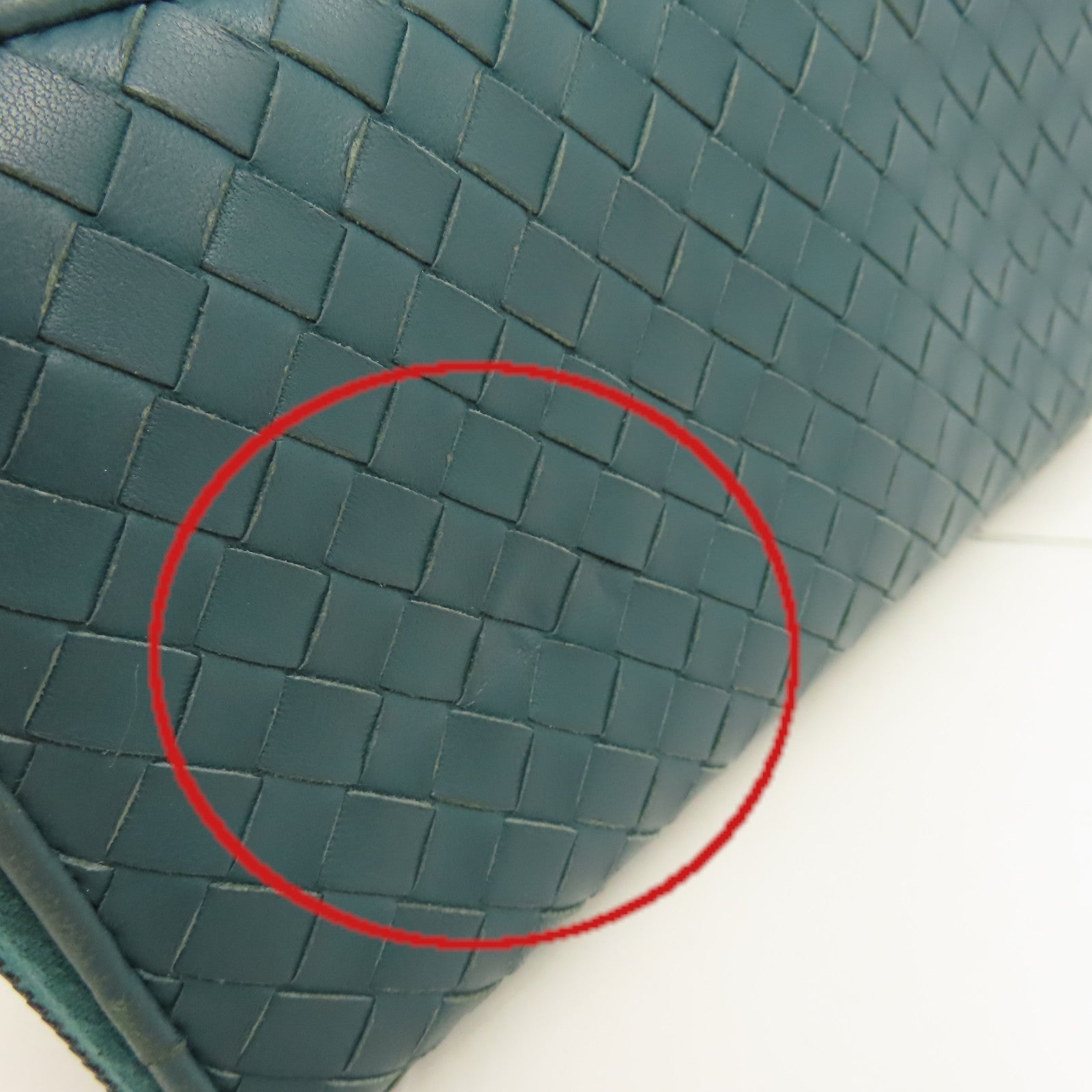 BOTTEGA VENETA 織紋皮革Zipper Long Wallet拉鏈長錢包綠色