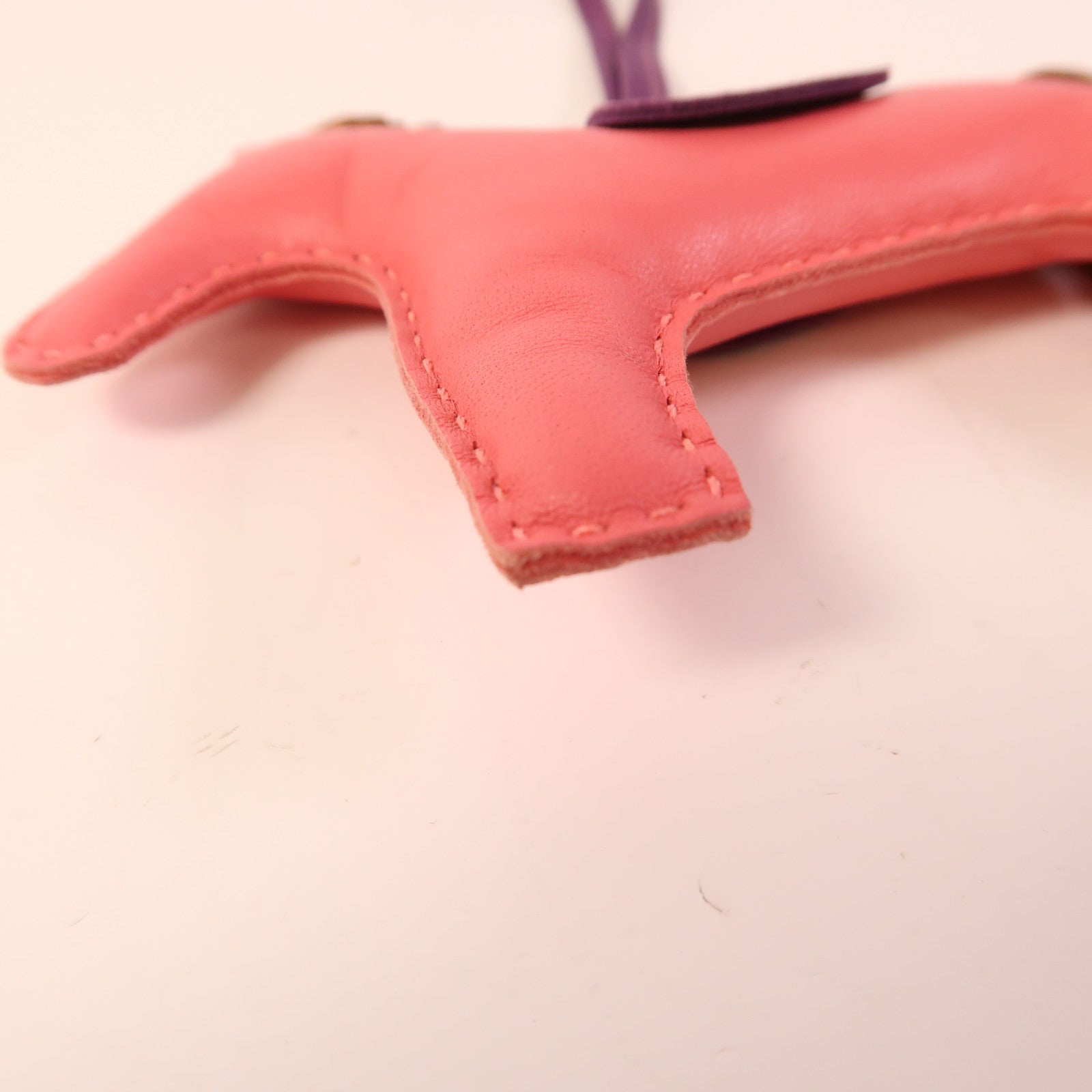 HERMES Milo皮革Rodeo GM掛飾