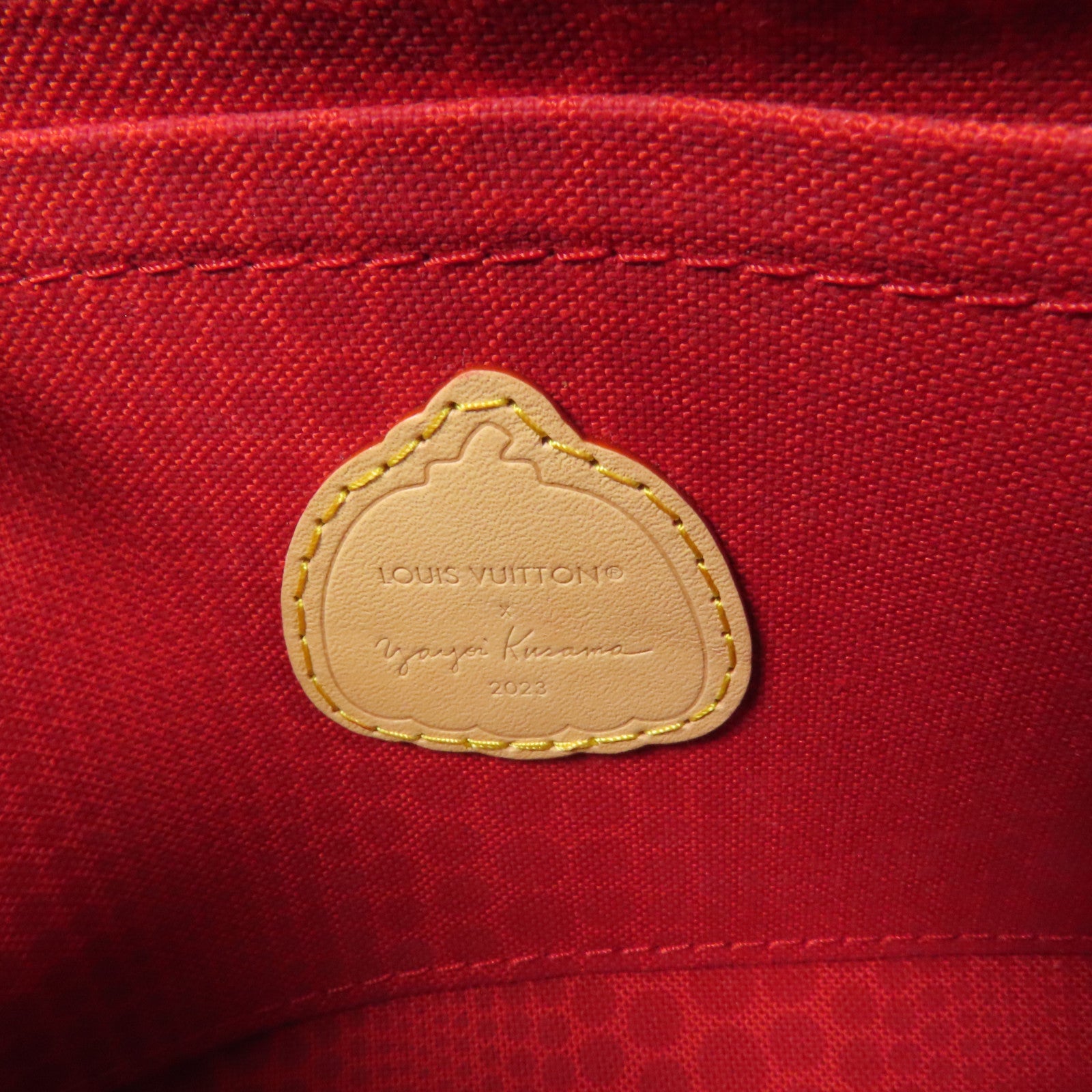 LOUIS VUITTON Monogram LV X YK Pochette金扣手挽肩背兩用袋