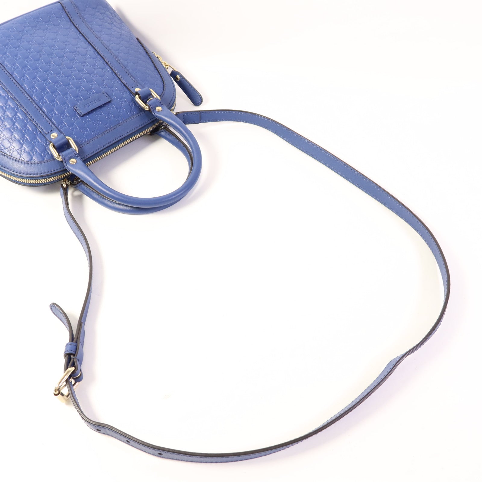 GUCCI 牛皮皮革2 Way Shoulder Bag金扣手挽肩背兩用袋