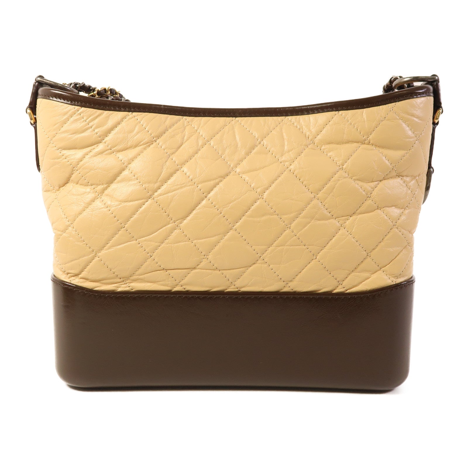 CHANEL 牛皮皮革Gabrielle Large鏈帶肩背袋