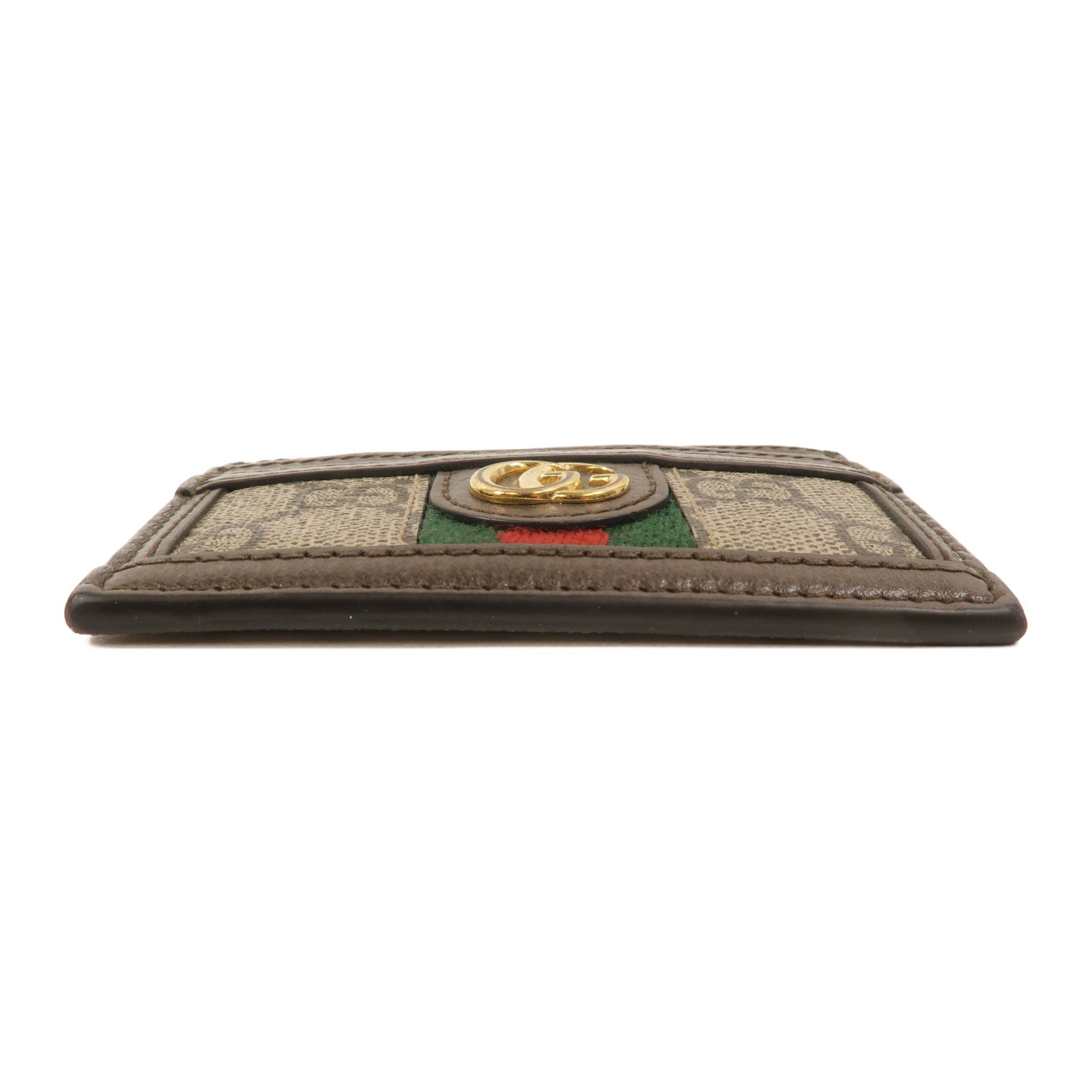 GUCCI 塗層帆布Ophidia GG Card Case卡片套