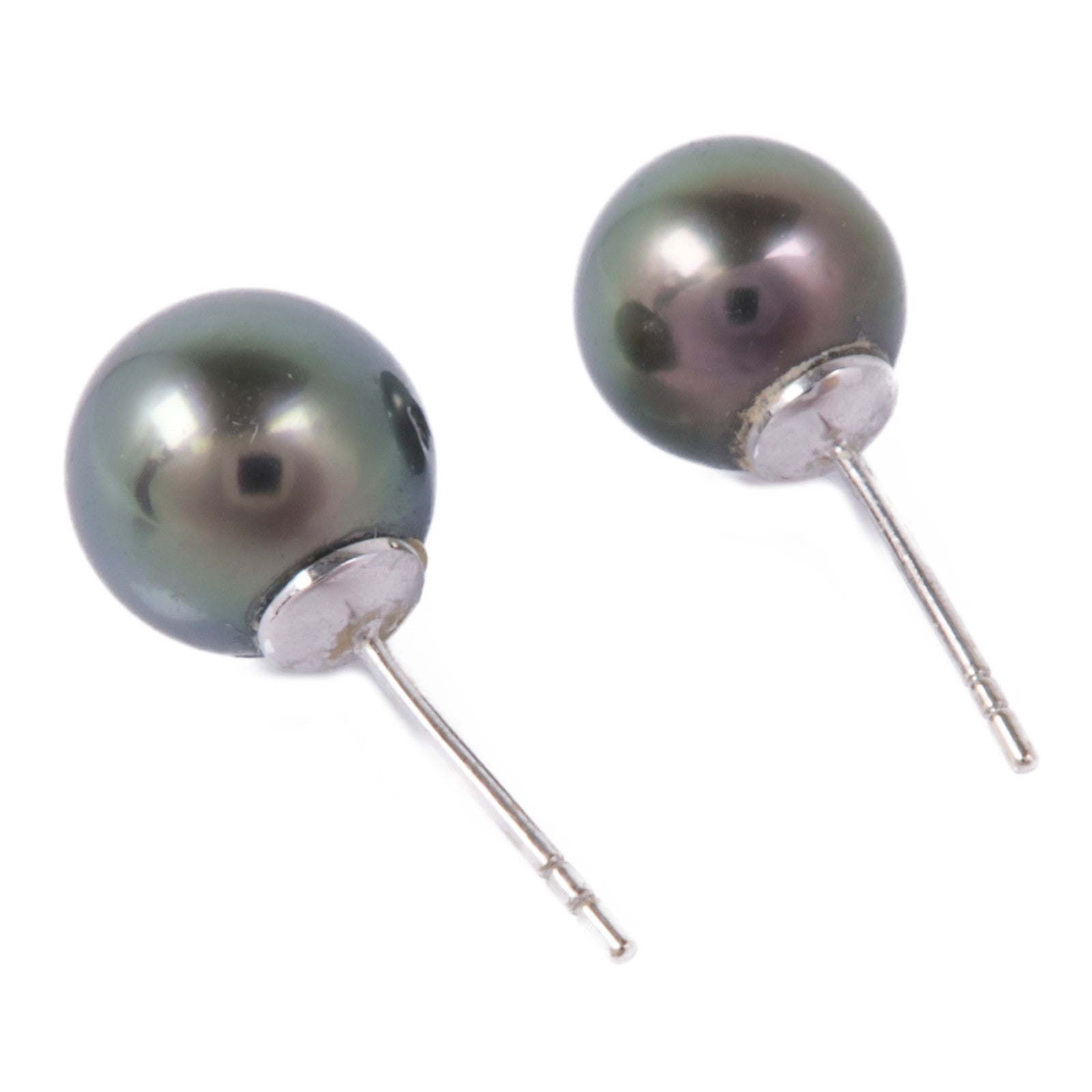 JEWELRY 18K白金Pearl Earrings珍珠耳環