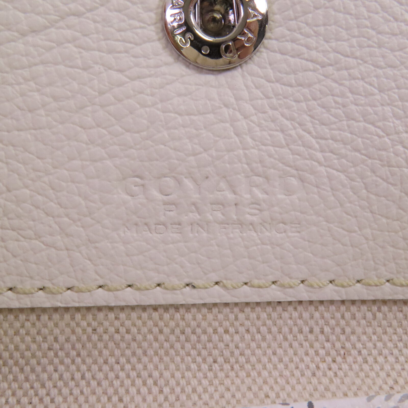 GOYARD 塗層帆布Boheme Hobo銀扣肩背袋