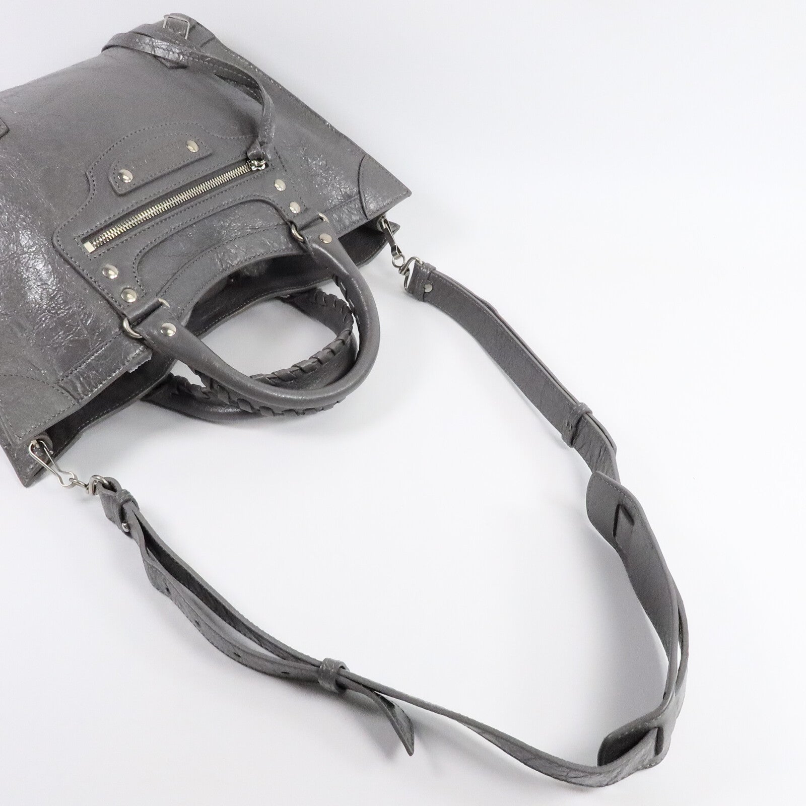 BALENCIAGA 牛皮皮革Neo Classic M Upside Down Bag手挽肩背兩用袋