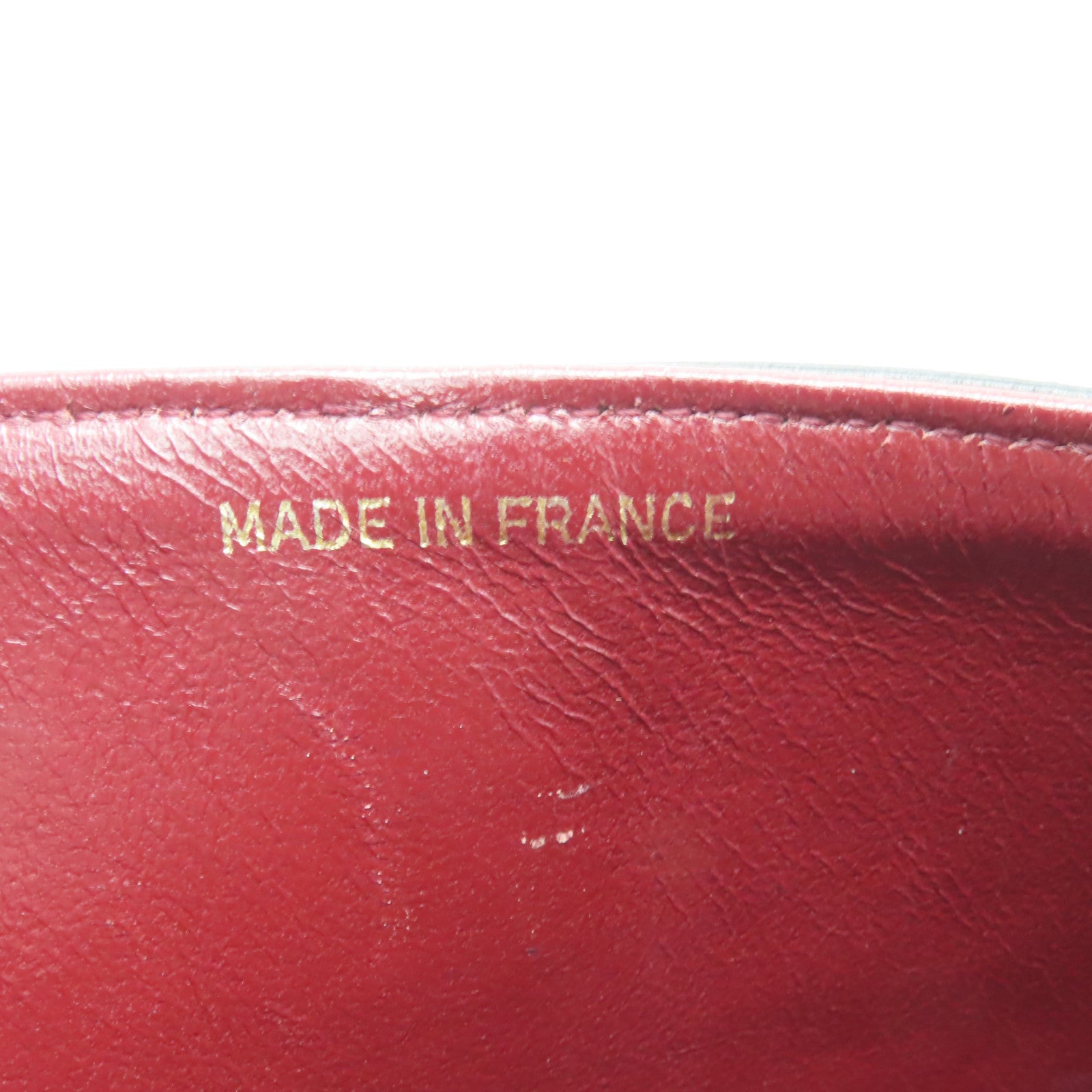 CHANEL **【清倉大減價】菱格牛皮皮革Classic Flap 23金扣鏈帶肩背袋黑色