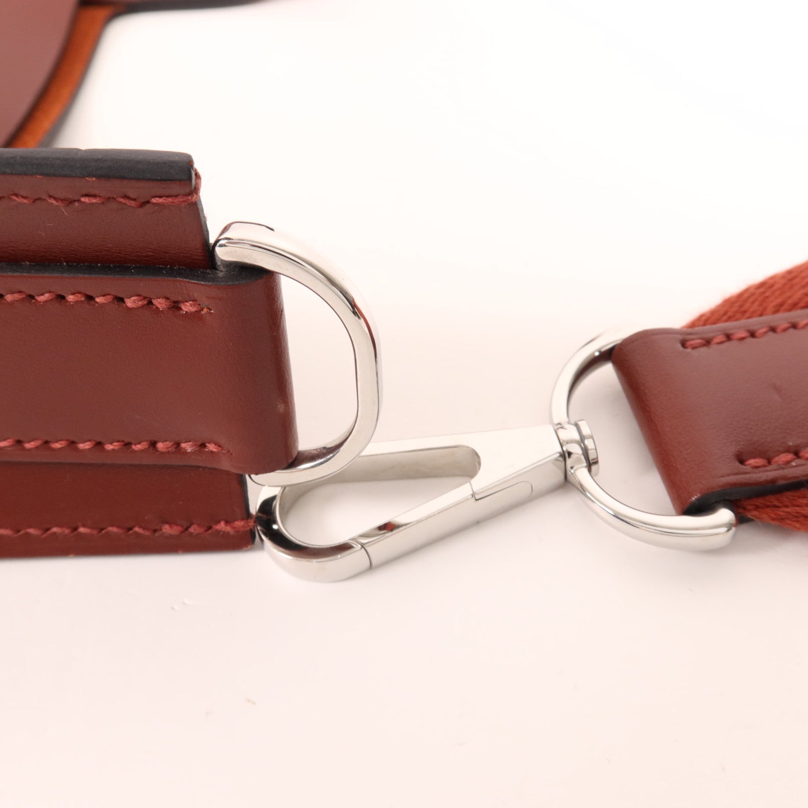 HERMES 【激減優惠】Vache Hunter皮革Evelyne Sellier 29銀扣肩背袋Rouge H