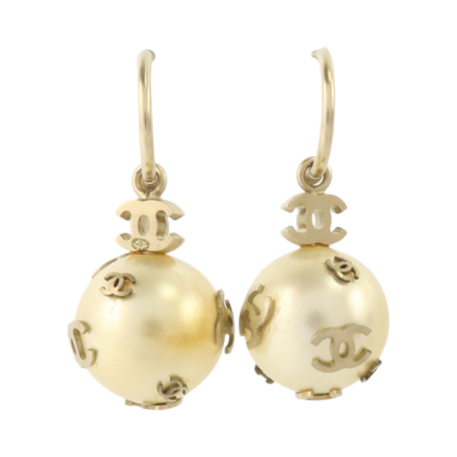 CHANEL PVC/金屬Earrings耳環