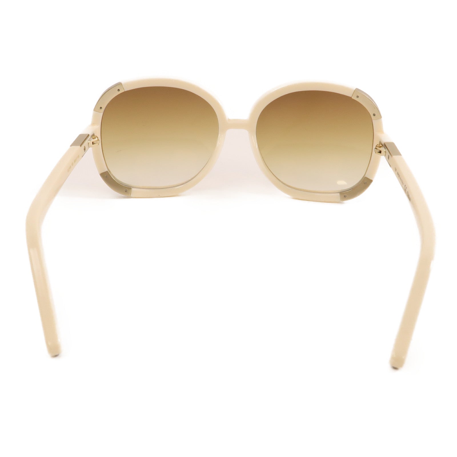 Chloe PVC Sunglasses太陽眼鏡白色/黃色