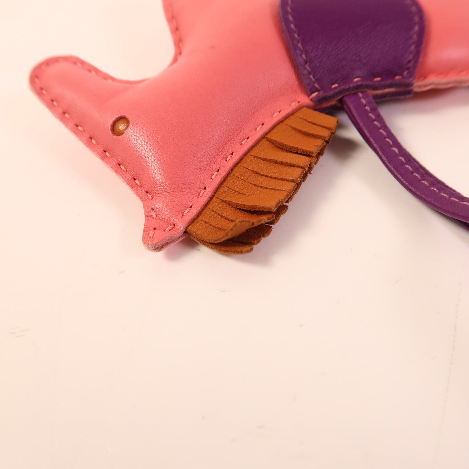 HERMES Milo皮革Rodeo GM掛飾