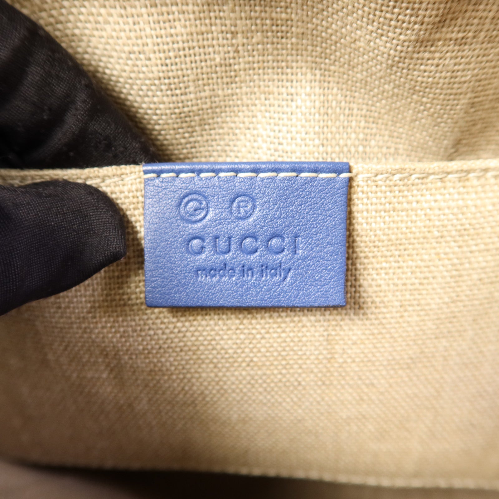 GUCCI 牛皮皮革2 Way Shoulder Bag金扣手挽肩背兩用袋