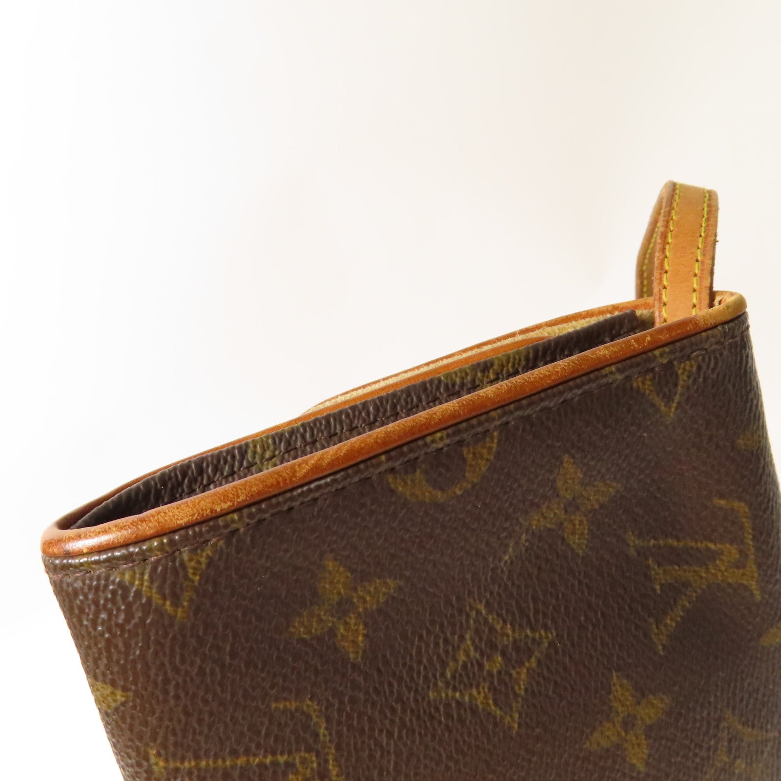 LOUIS VUITTON Monogram Pochette Twin GM金扣肩背袋啡色