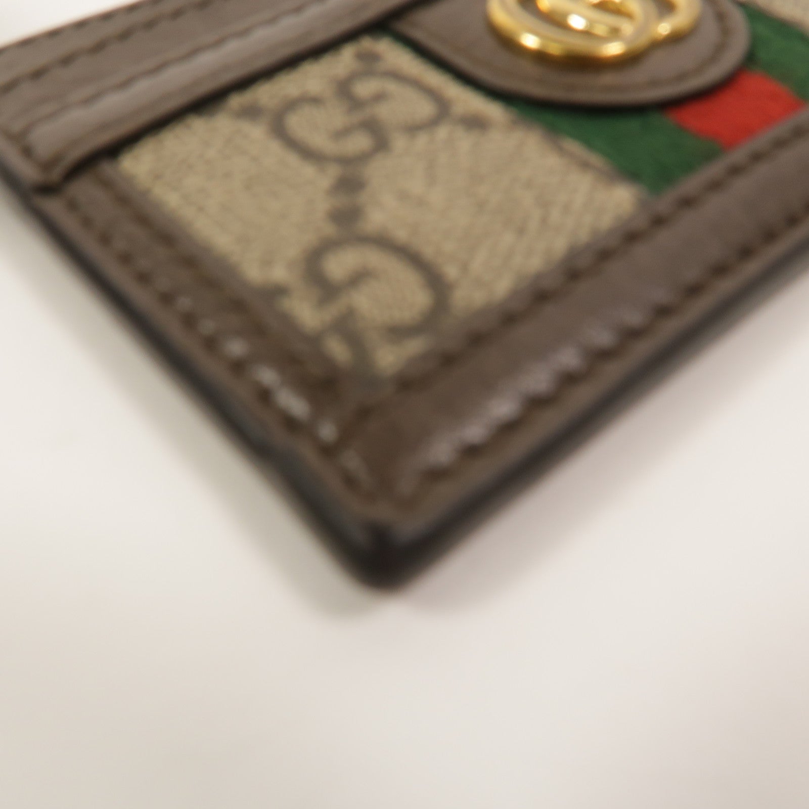 GUCCI 塗層帆布Ophidia GG Card Case卡片套