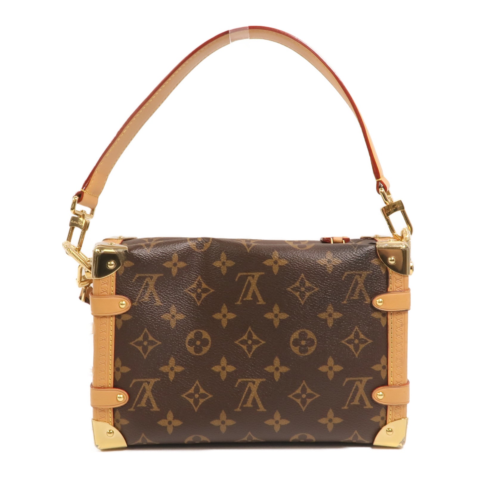 LOUIS VUITTON Monogram Side Trunk手挽肩背兩用袋