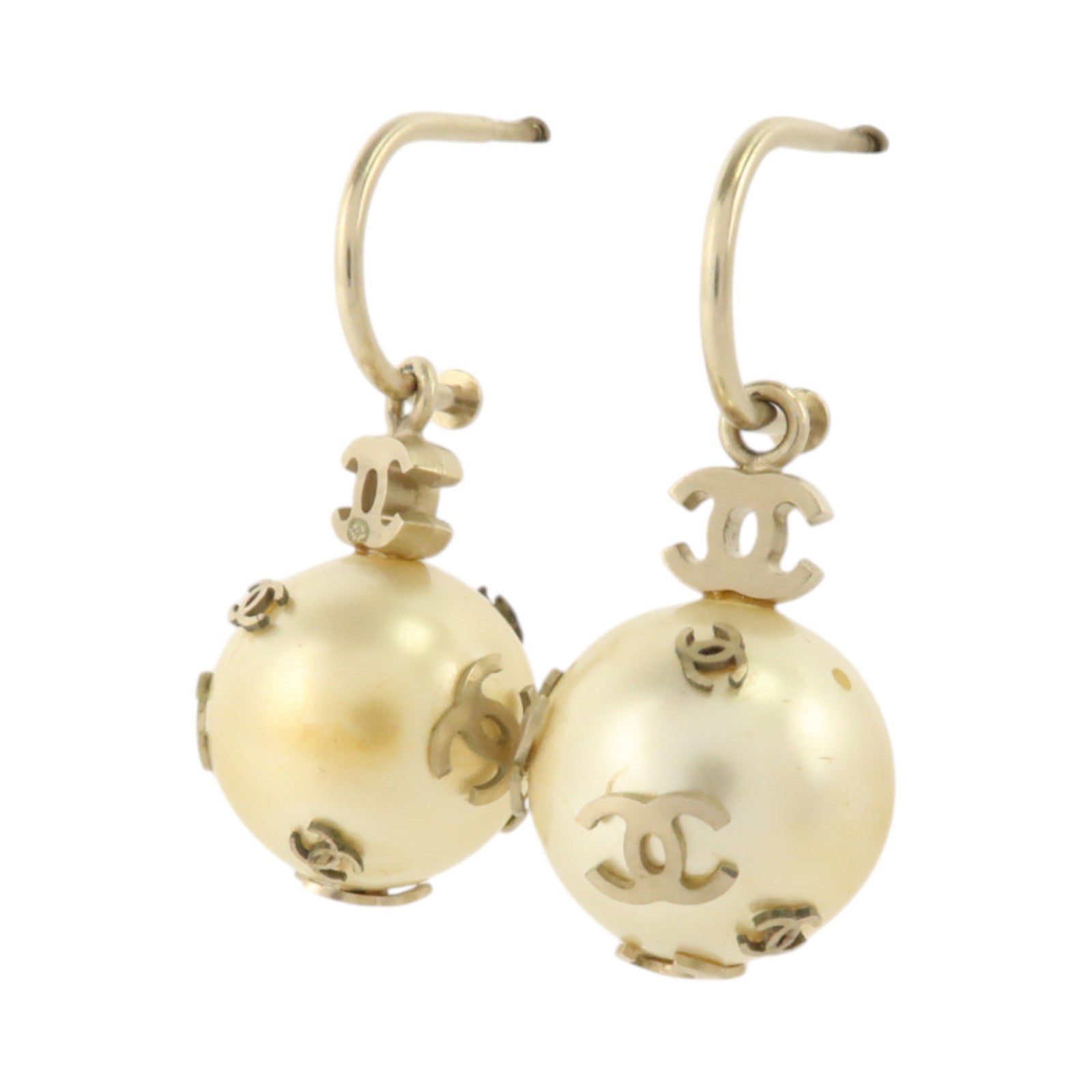 CHANEL PVC/金屬Earrings耳環