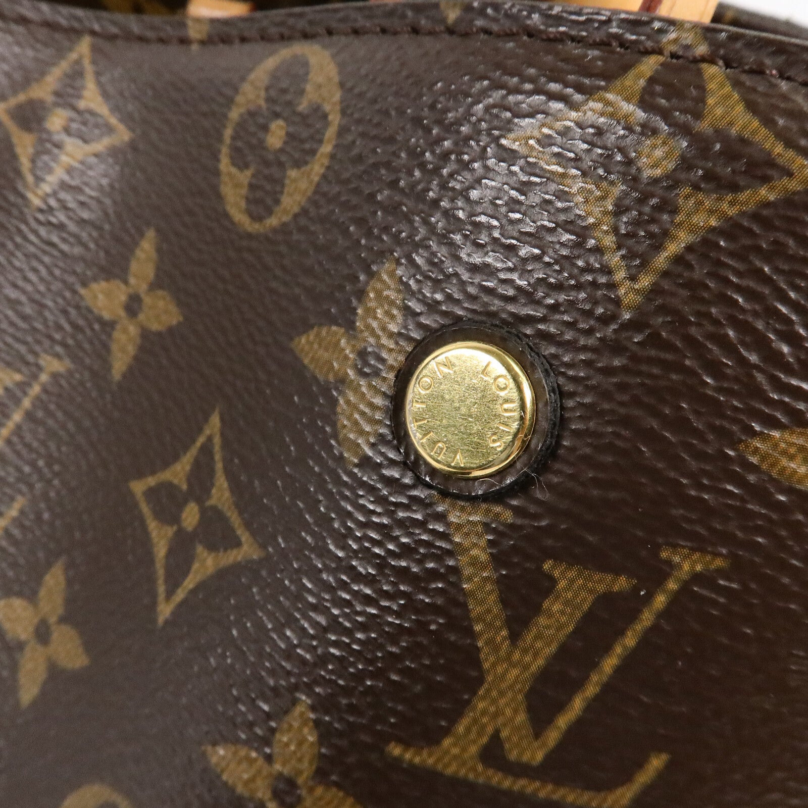 LOUIS VUITTON Monogram Montaigne MM手挽肩背兩用袋
