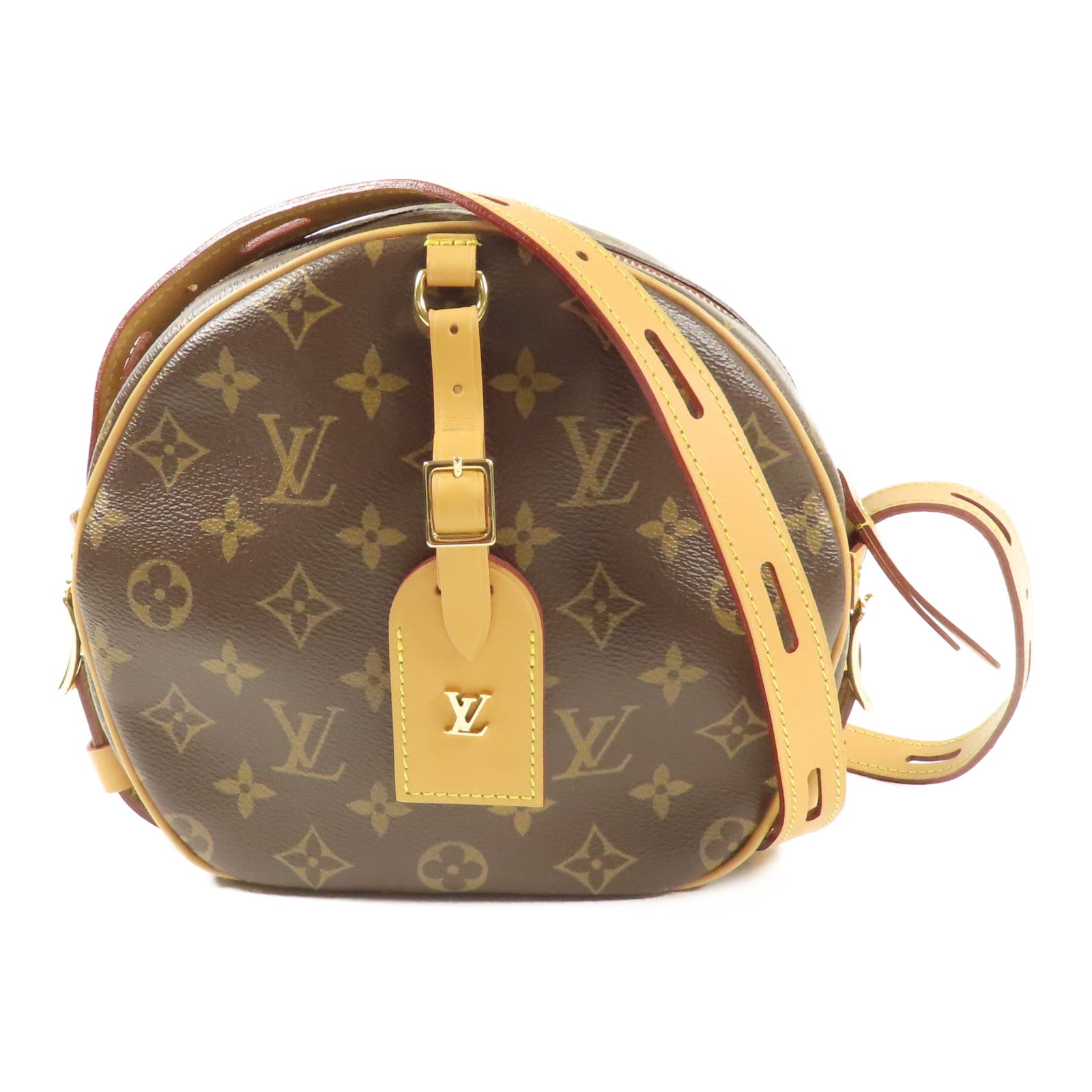 LOUIS VUITTON LV GHW Boite Chapeau Souple Shoulder Bag M45647 Monogram Brown