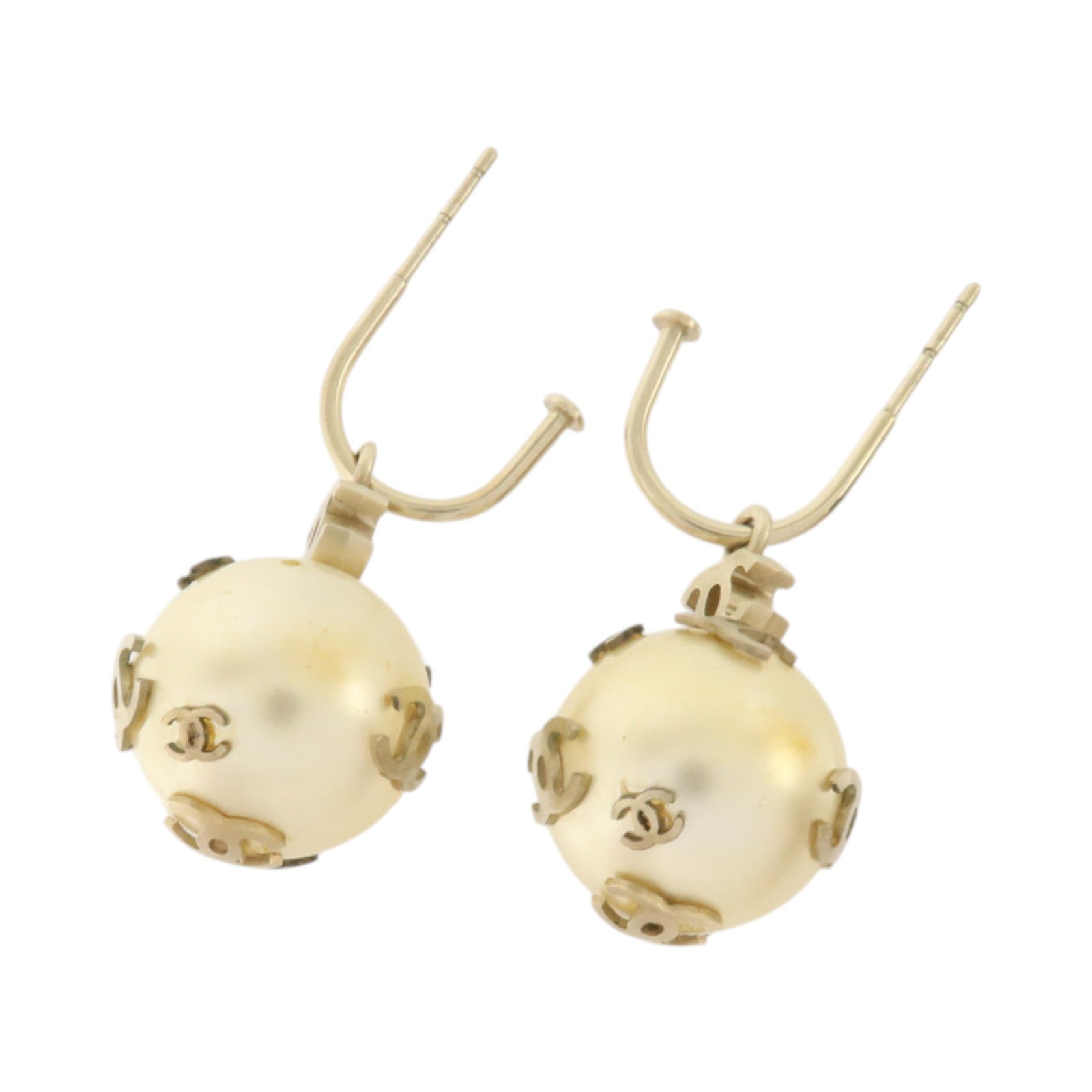 CHANEL PVC/金屬Earrings耳環