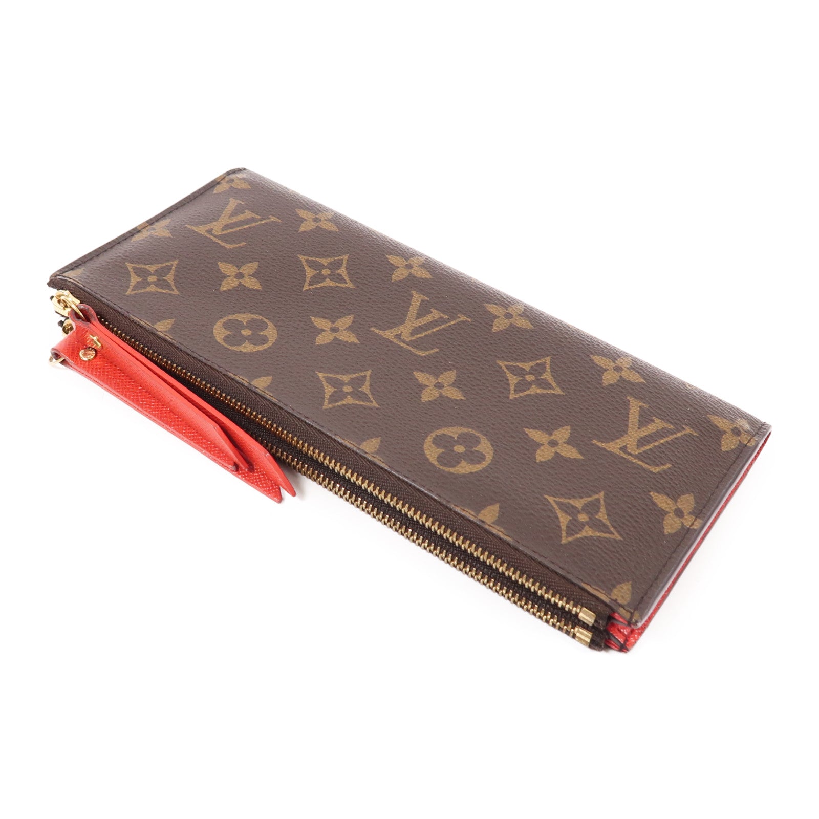 LOUIS VUITTON Monogram Adele金扣長錢包