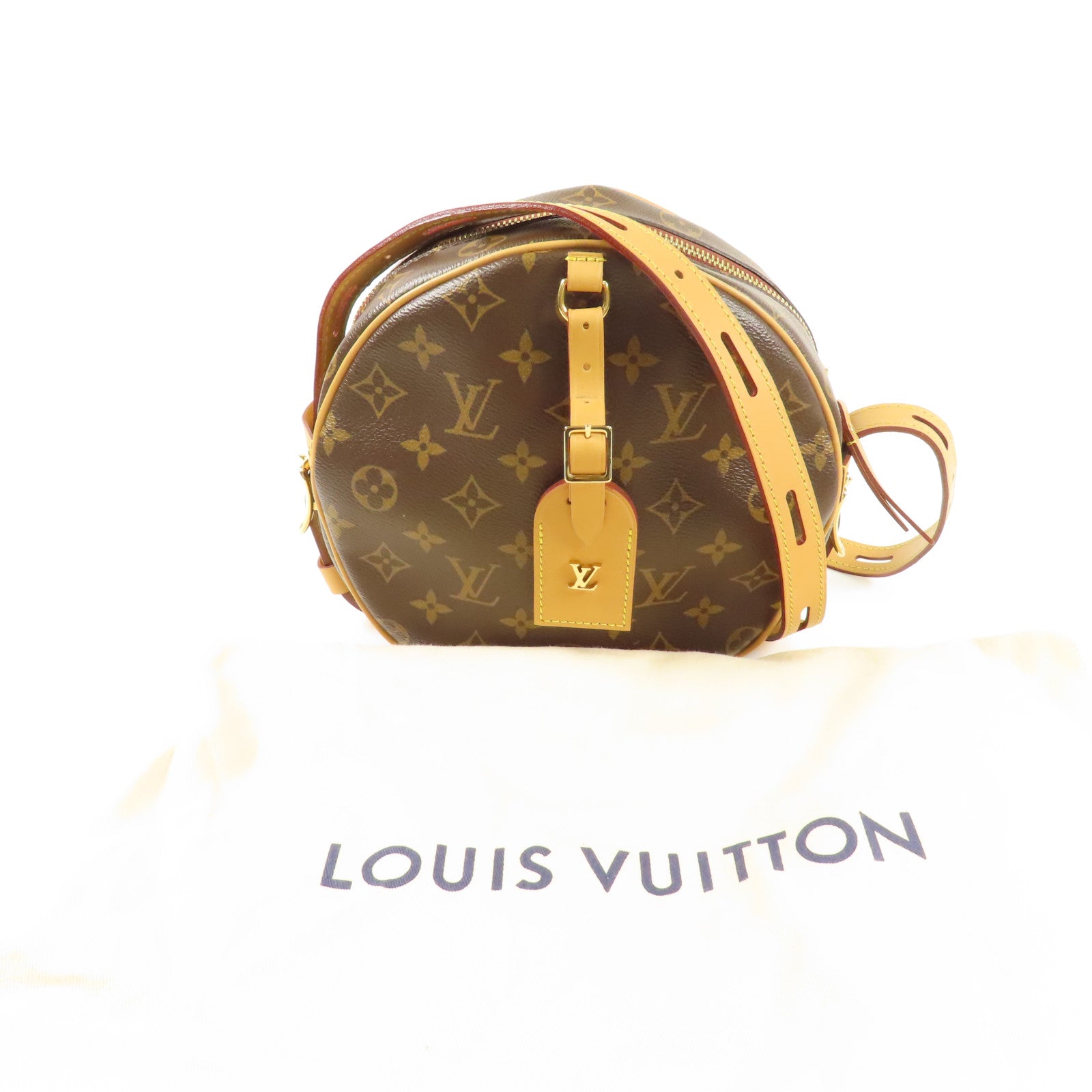 LOUIS VUITTON LV GHW Boite Chapeau Souple Shoulder Bag M45647 Monogram Brown
