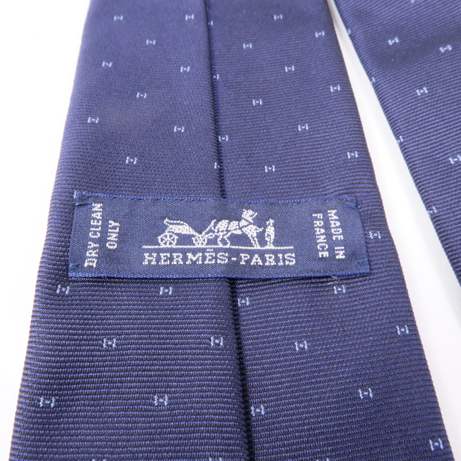 HERMES 絲質Tie領帶