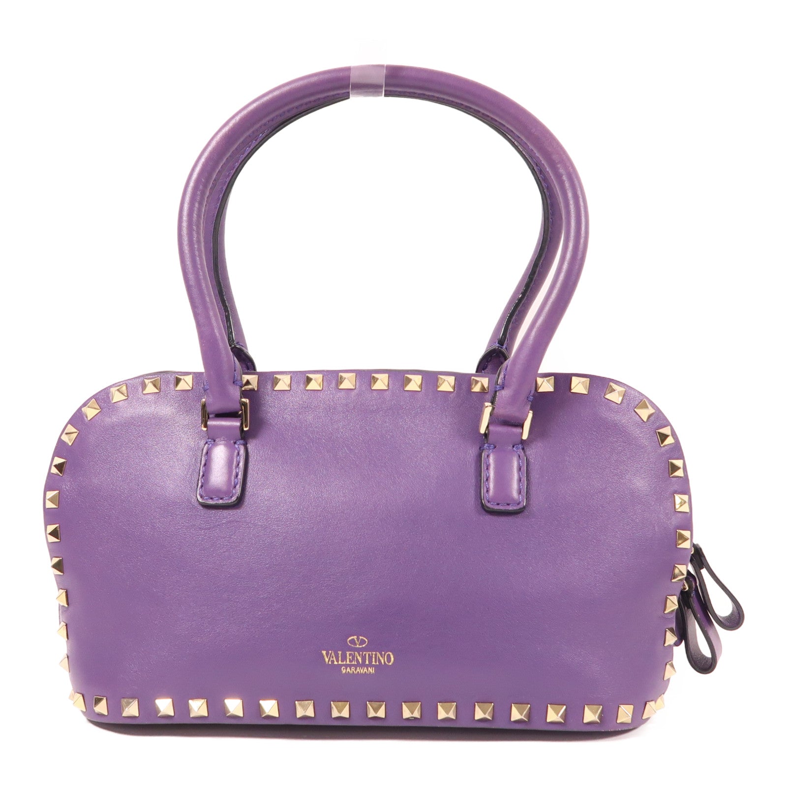 Valentino【激減優惠】 牛皮皮革2 Way Shoulder金扣手挽肩背兩用袋