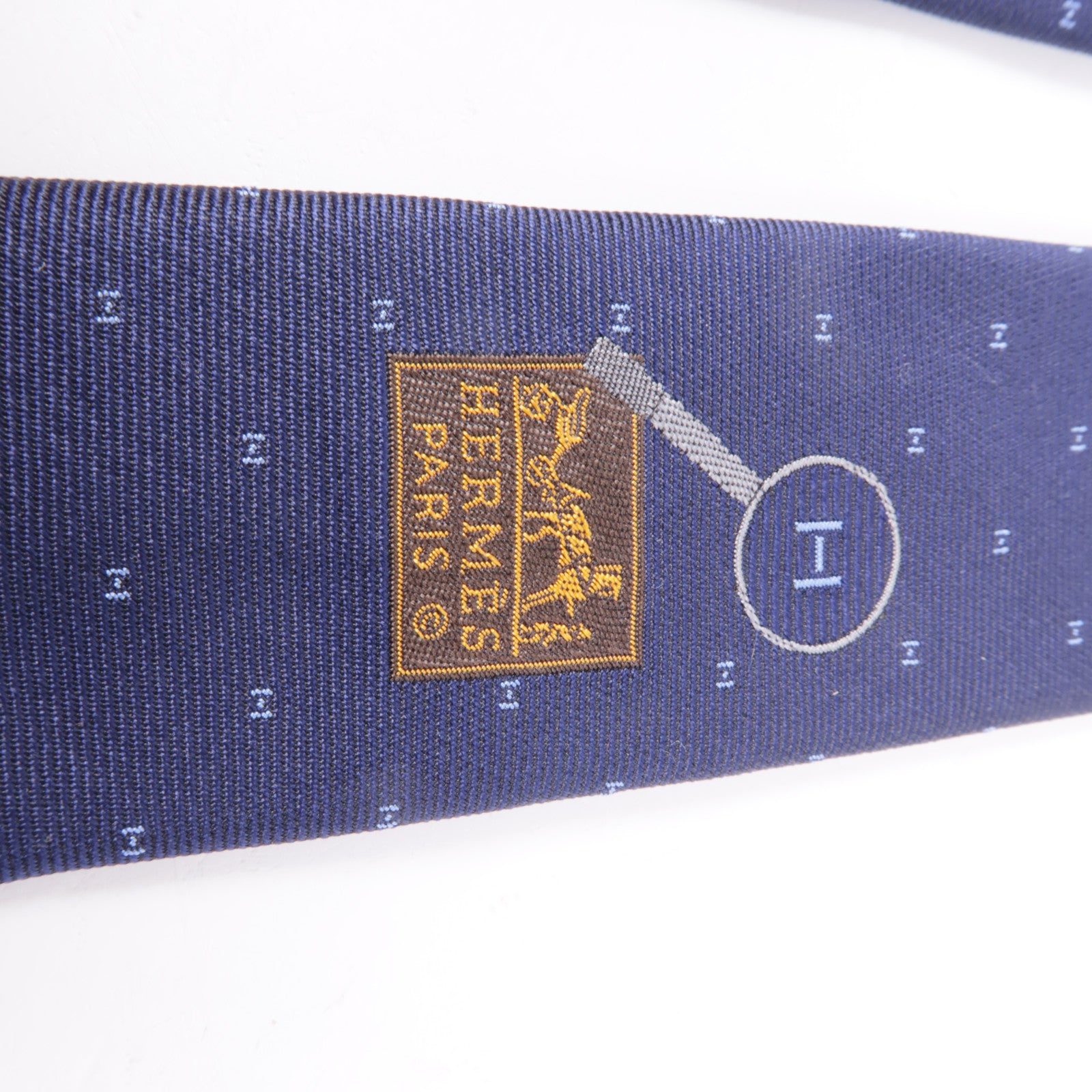HERMES 絲質Tie領帶