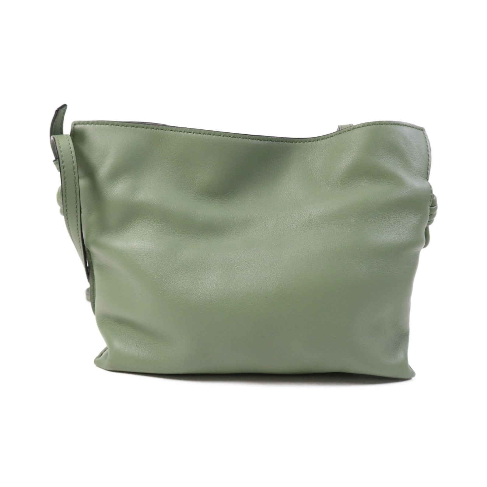 LOEWE 牛皮皮革Flamenco Cluth金扣肩背袋