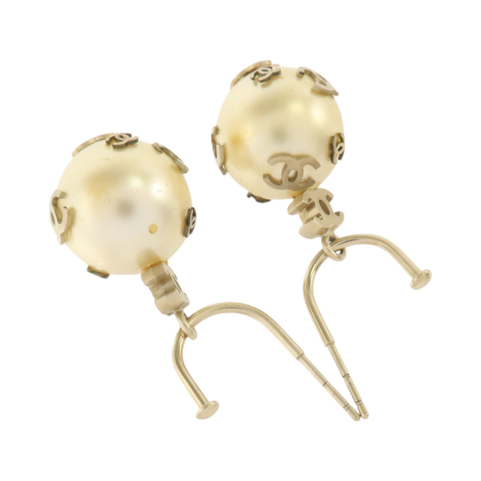 CHANEL PVC/金屬Earrings耳環