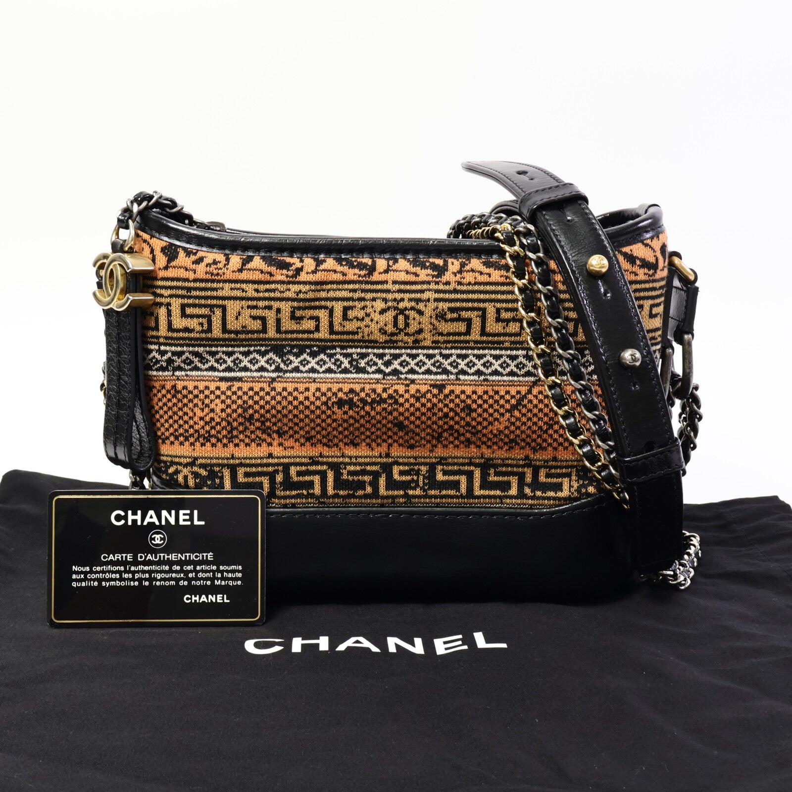 CHANEL 【激減優惠】粗花呢Gabrielle Small肩背袋