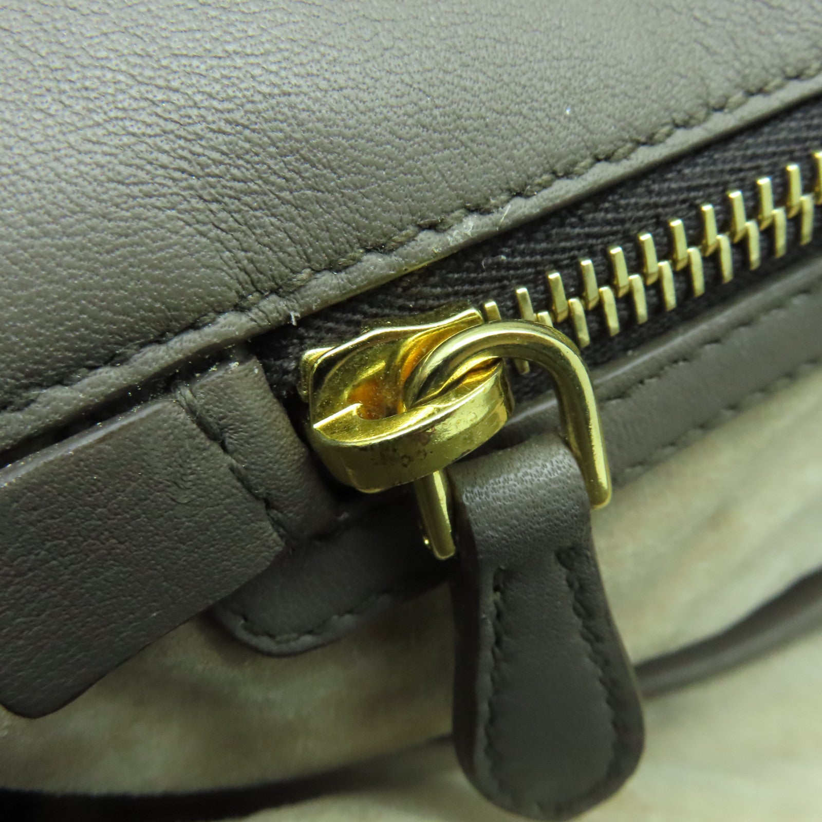 PRADA Cowhide Leather 2way Shoulder Bag Gold Buckle Handle Shoulder Bag Brown