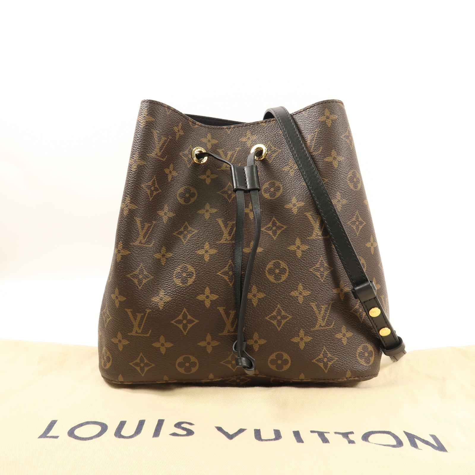 LOUIS VUITTON Monogram Neo Noe MM金扣肩背袋