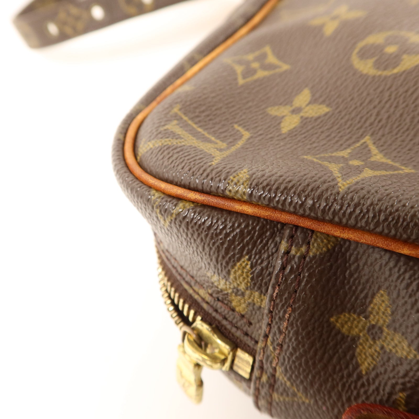 LOUIS VUITTON Monogram Nile金扣肩背袋