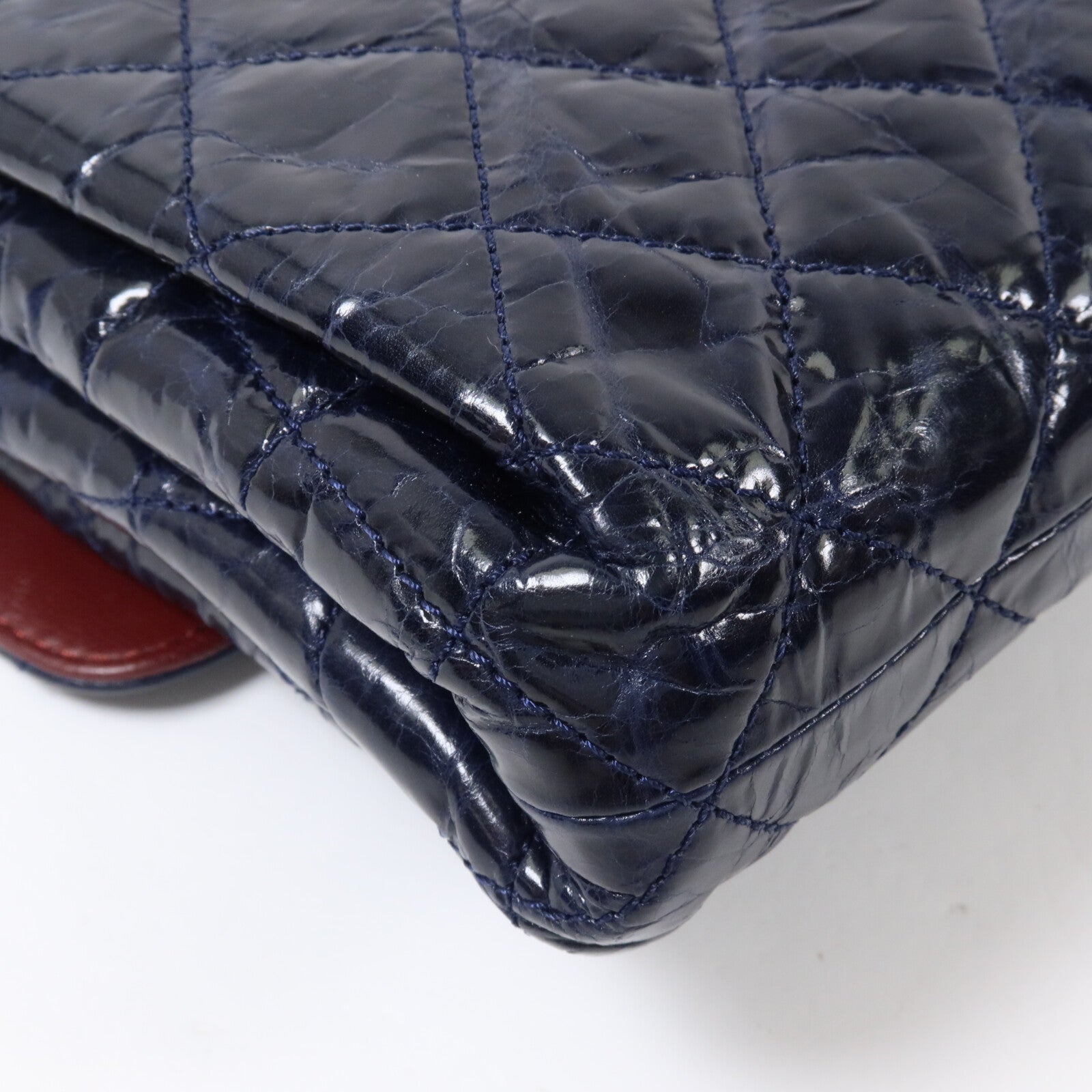 CHANEL 牛皮皮革Chain Shoulder Bag鏈帶肩背袋