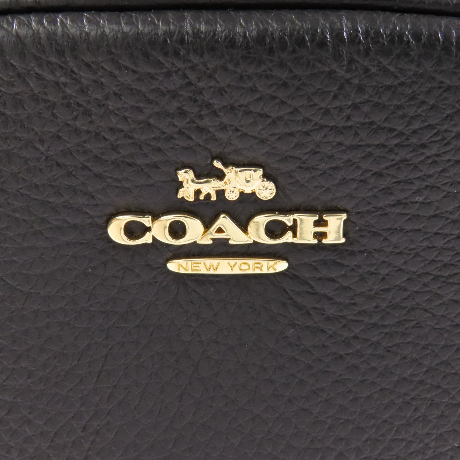 COACH 塗層帆布Rucksack金扣背包