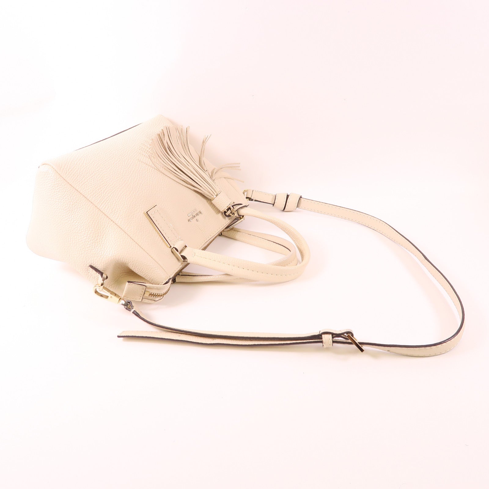 Kate Spade 皮革2 Way Shoulder金扣手挽肩背兩用袋