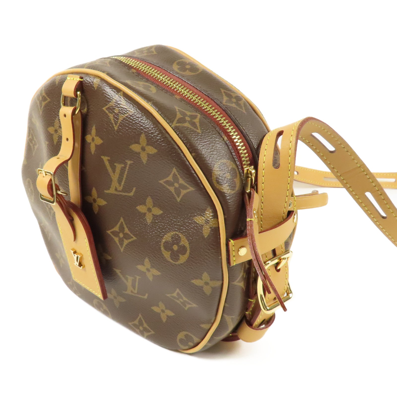 LOUIS VUITTON LV GHW Boite Chapeau Souple Shoulder Bag M45647 Monogram Brown