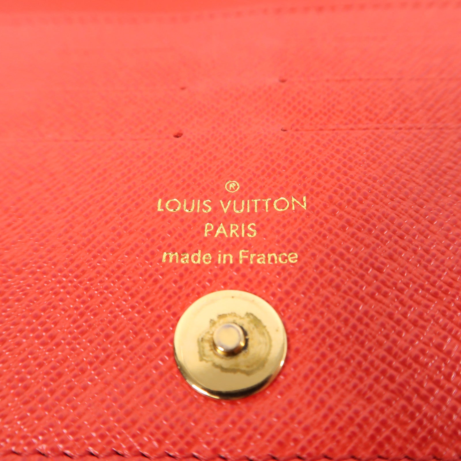 LOUIS VUITTON Monogram Adele金扣長錢包