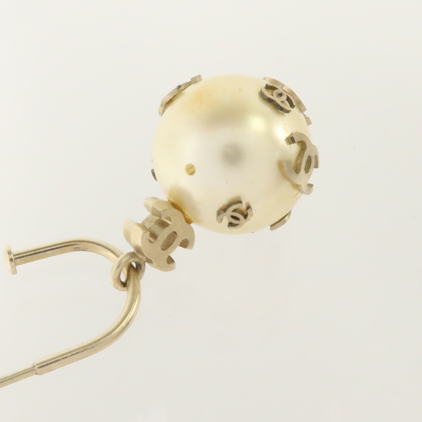 CHANEL PVC/金屬Earrings耳環