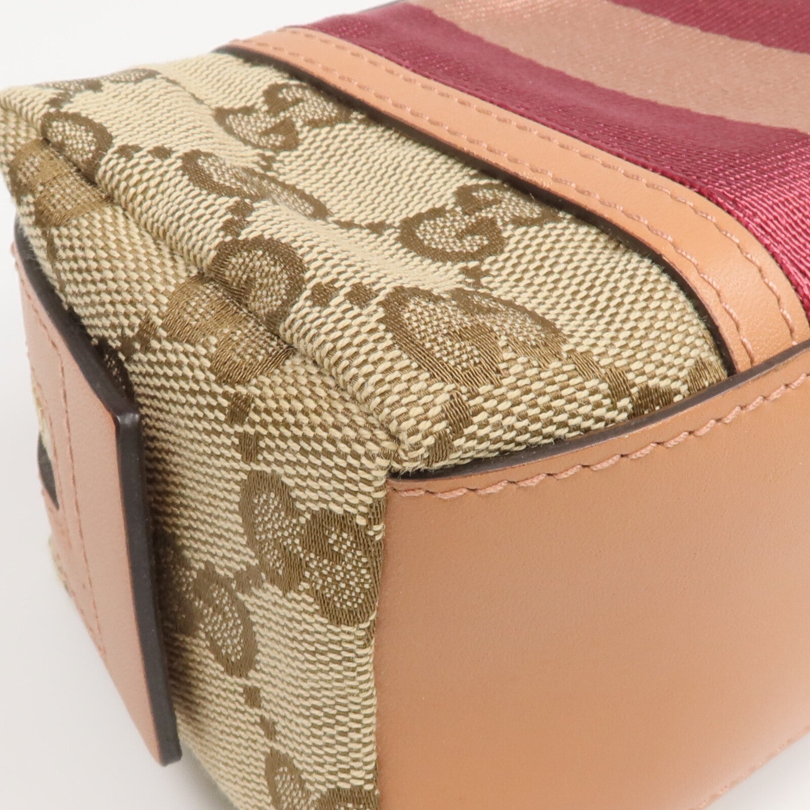 GUCCI 帆布/皮革Pouch手拿包