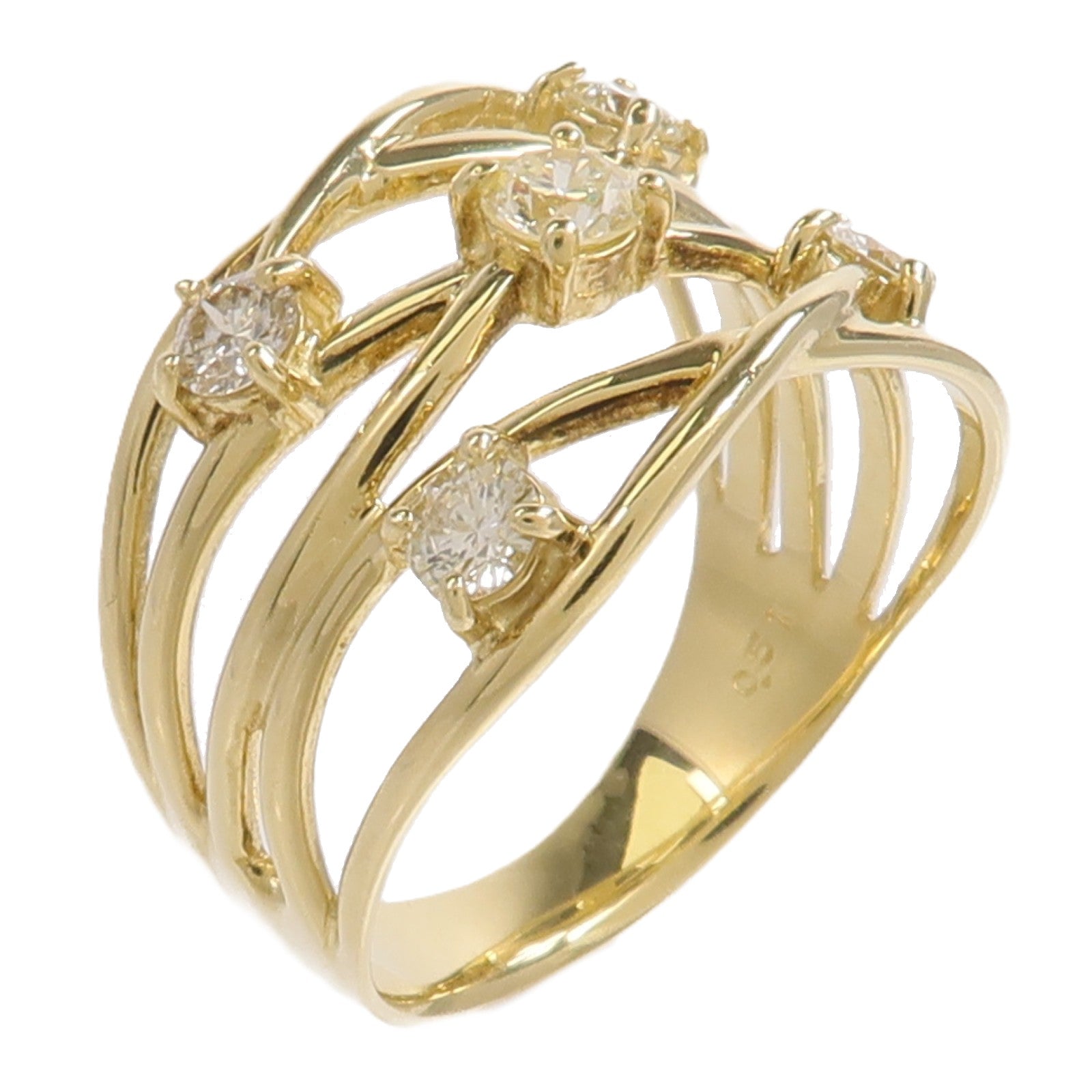 JEWELRY 18K黃金Diamond Ring鑽石戒指
