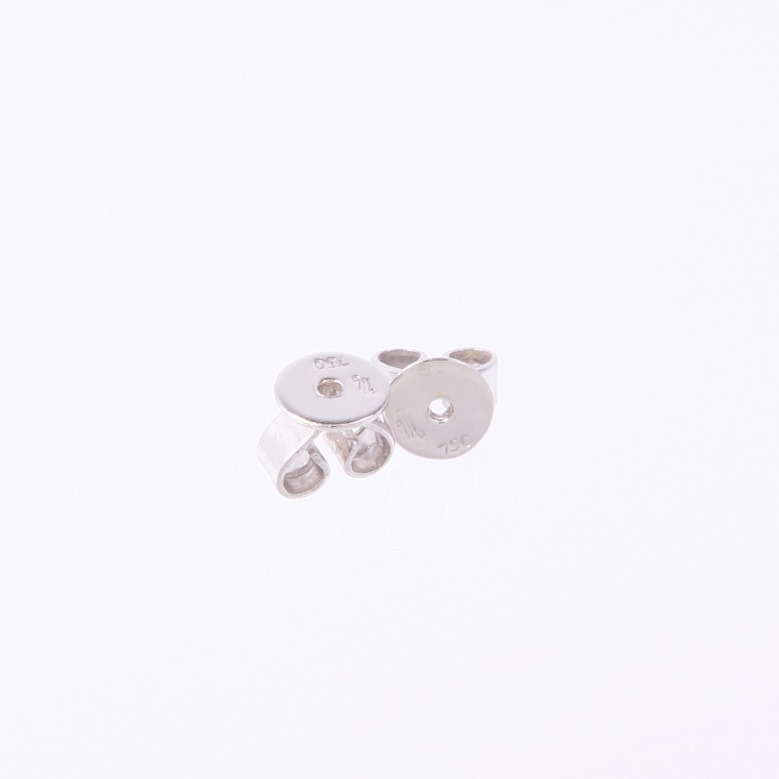 JEWELRY Diamond Earrings 18K White Gold