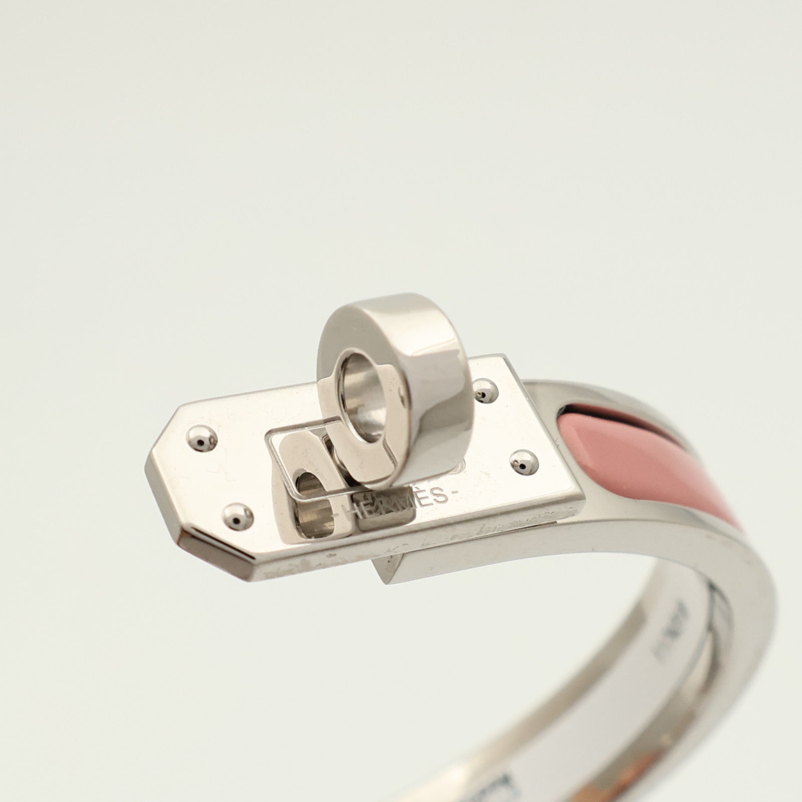 HERMES 【激減優惠】金屬/琺瑯Mini Clic Kelly手鐲