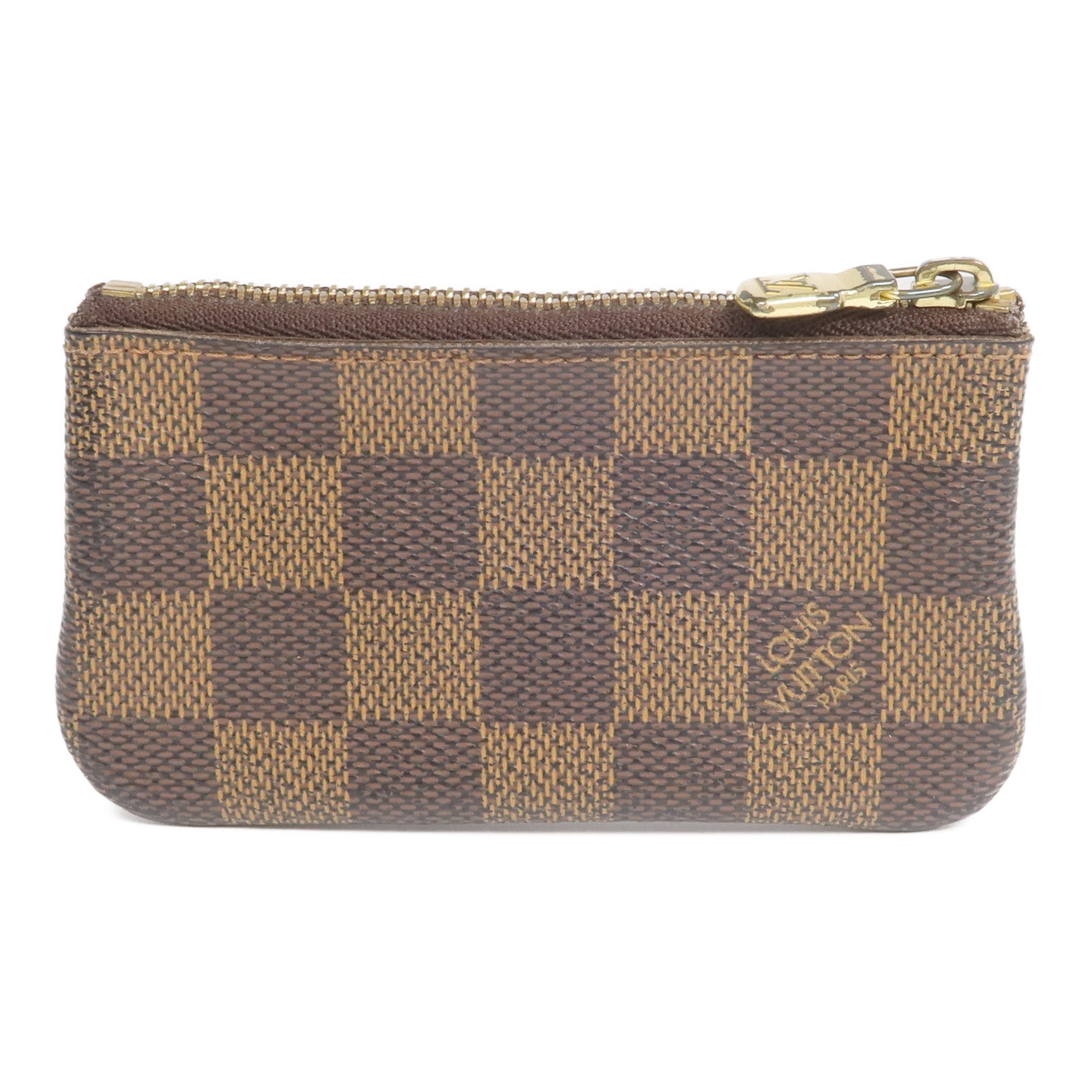 LOUIS VUITTON Damier Key Pouch金扣零錢包