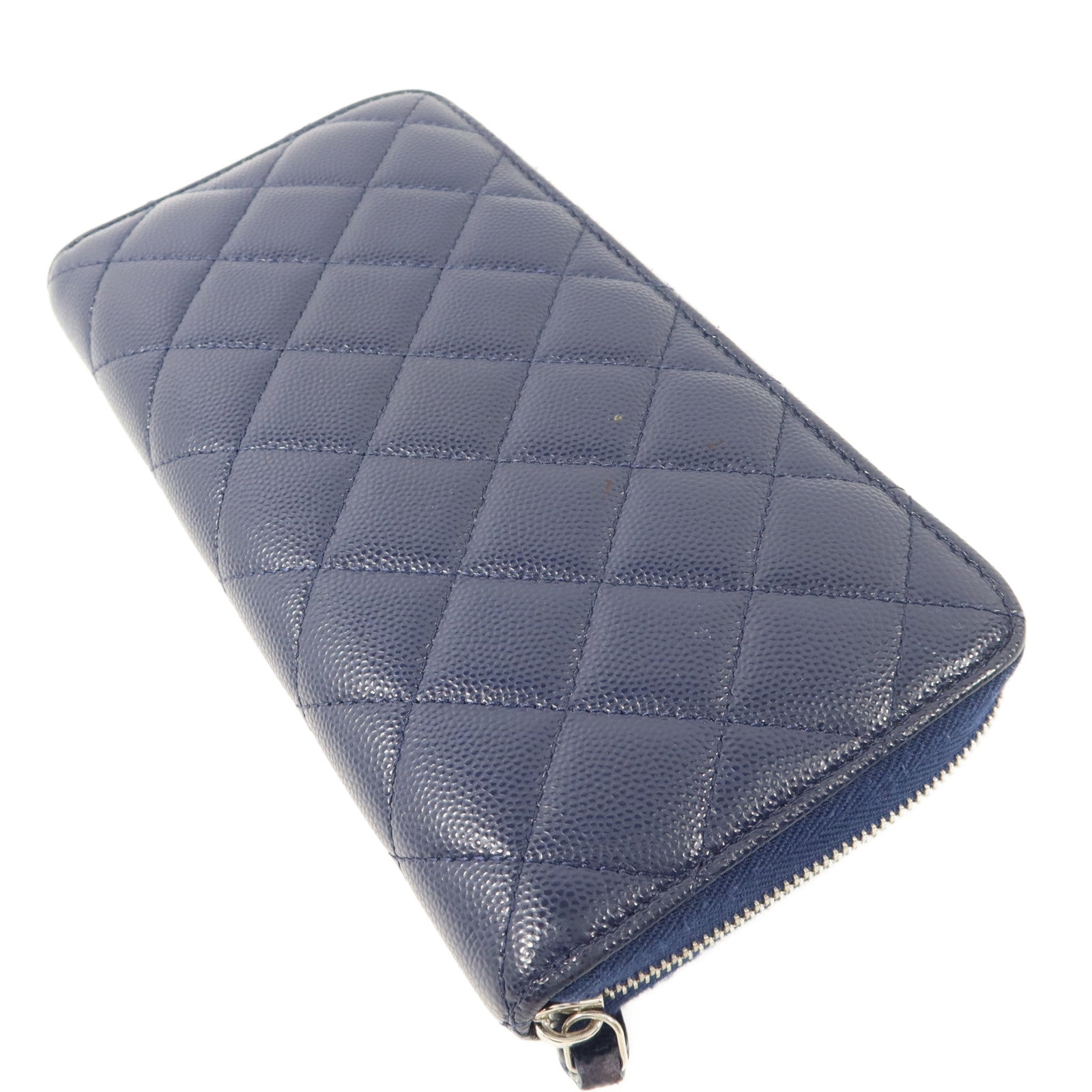 CHANEL 牛皮皮革Zipper Long Wallet長錢包