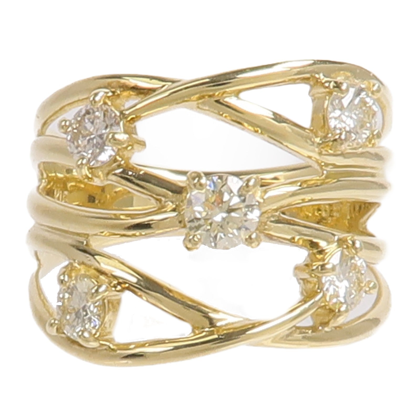 JEWELRY 18K黃金Diamond Ring鑽石戒指