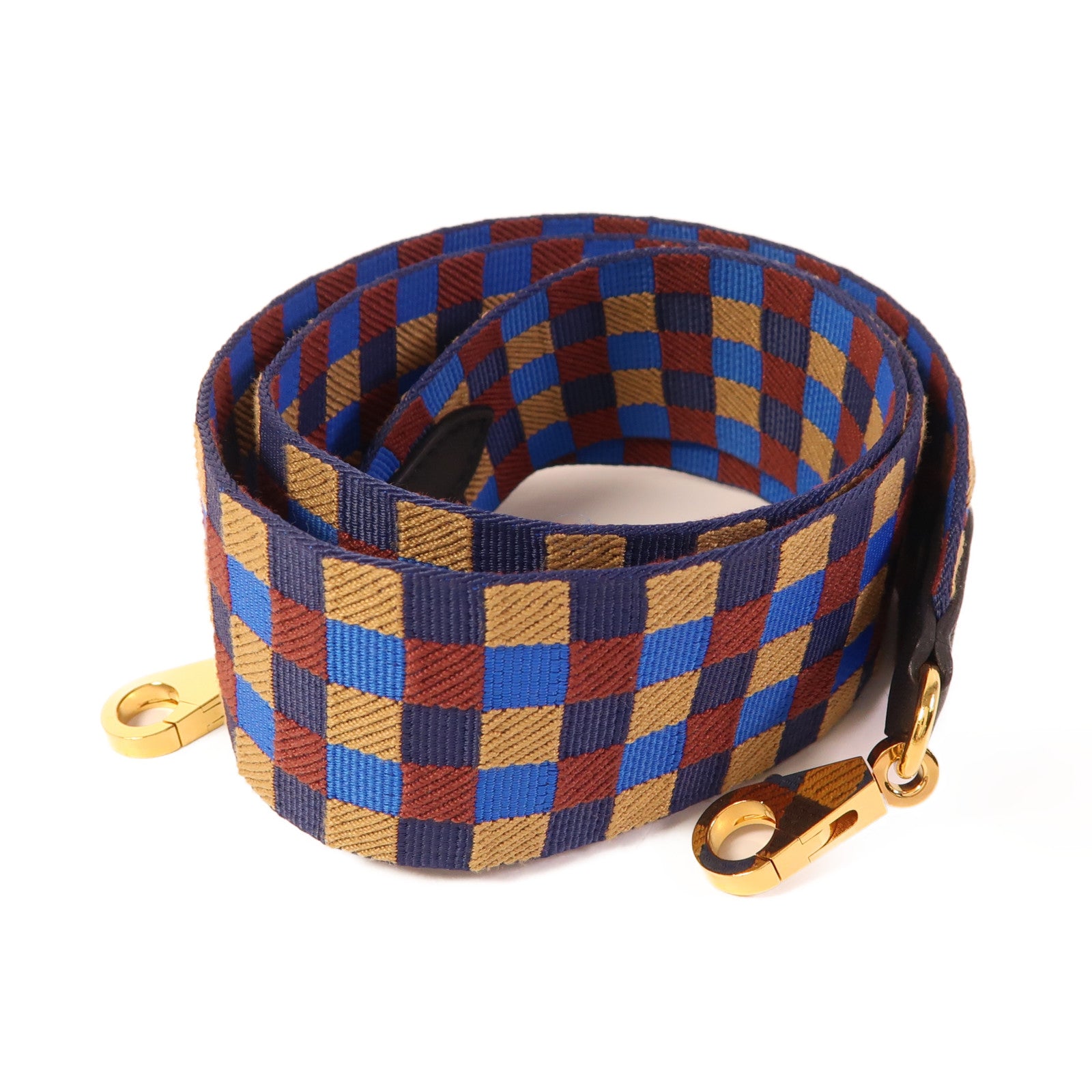 HERMES 帆布/Swift皮革Shoulder Strap金扣肩帶