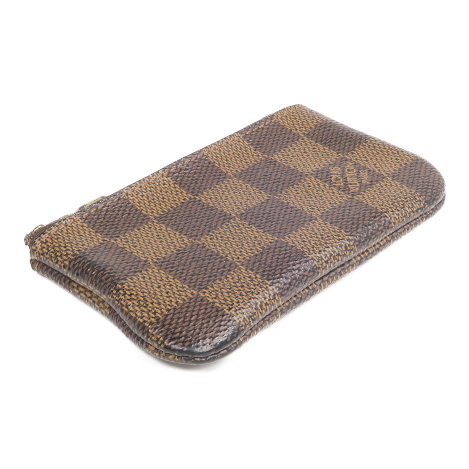 LOUIS VUITTON Damier Key Pouch金扣零錢包