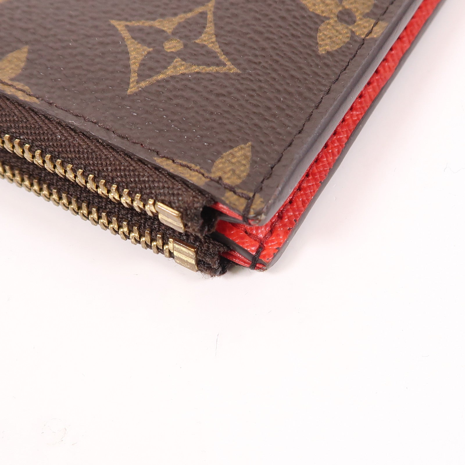 LOUIS VUITTON Monogram Adele金扣長錢包