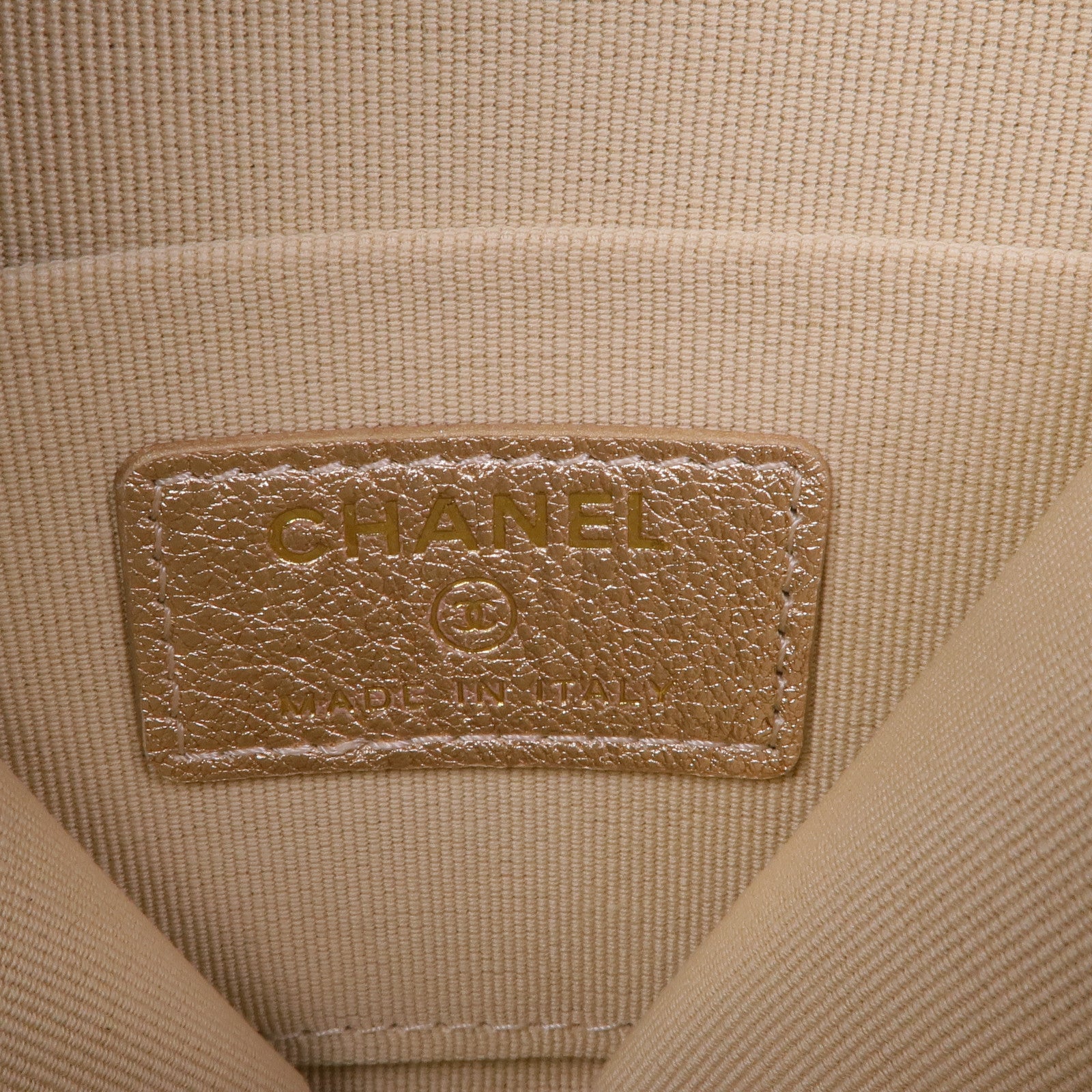 CHANEL 【激減優惠】羊皮皮革Coin Case金扣零錢包